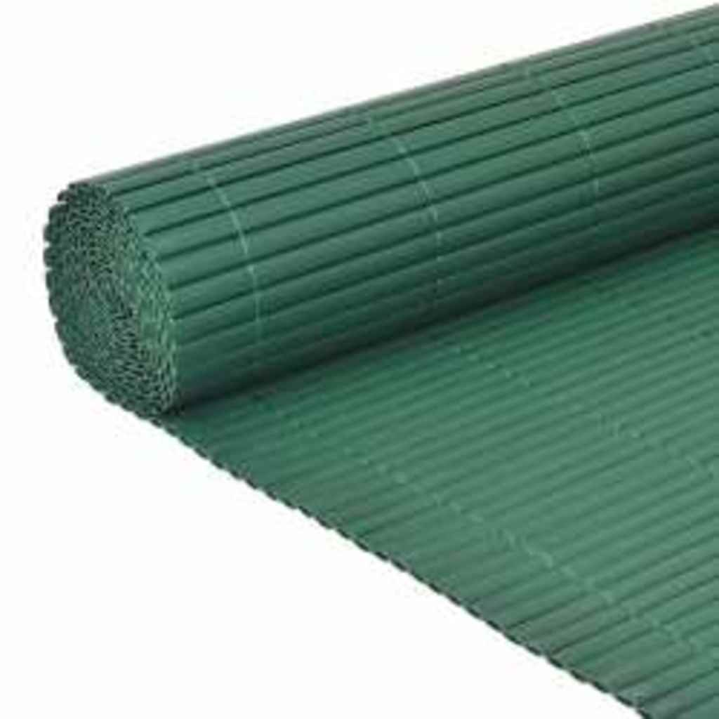 Cerca de jardim dupla face 110x400 cm verde