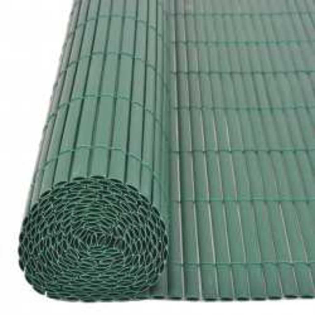 Cerca de jardim dupla face 110x400 cm verde