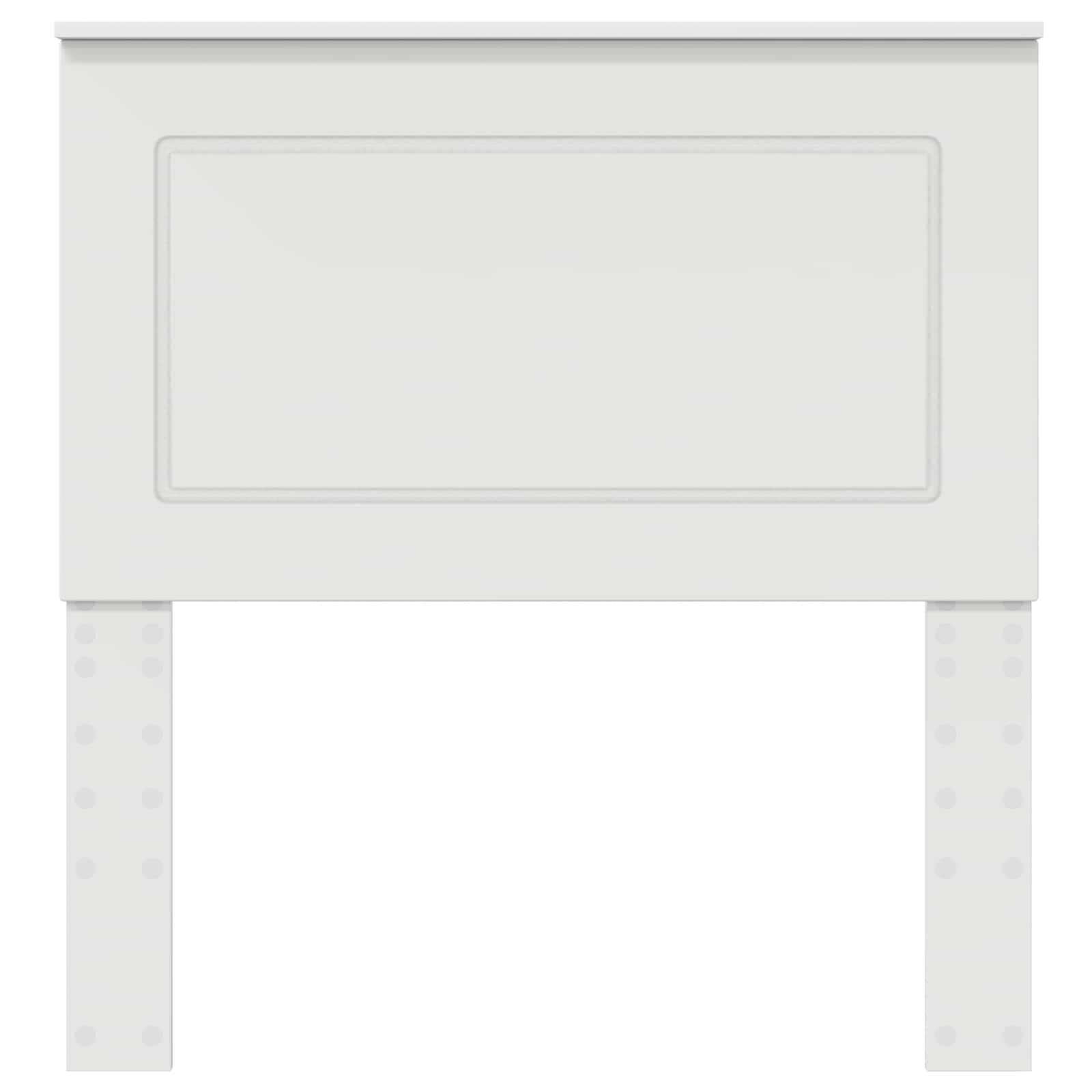 Cabeceira branco 100 cm madeira engenheirada