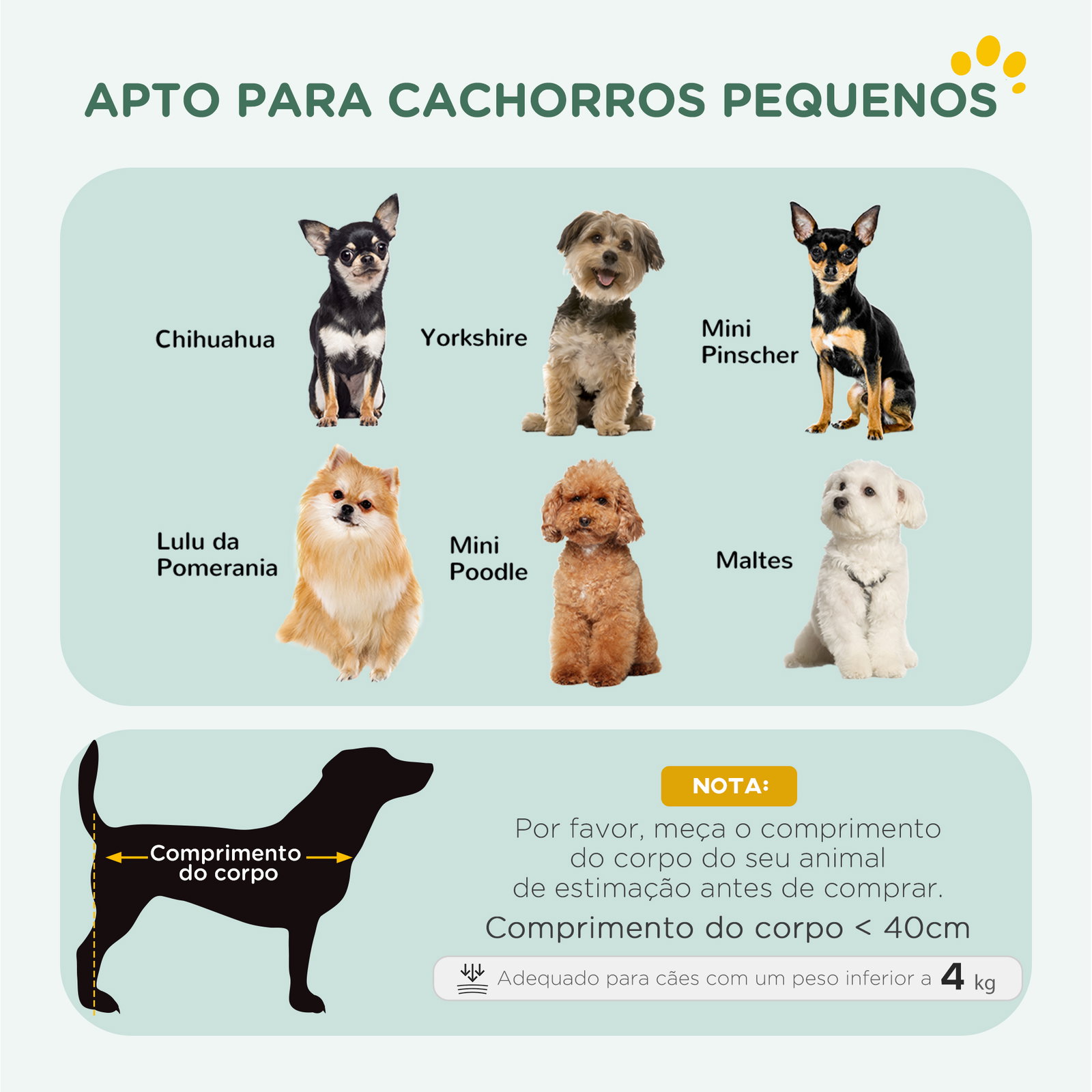 Gaiola para cães dobrável com almofada com 2 portas alça de transporte bandeja removível 60x40x50 cm preto e bege