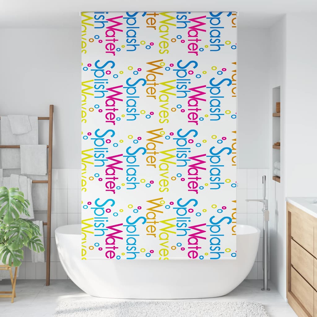 Rolo de duche estores 130x240 cm largura tecido 126 cm