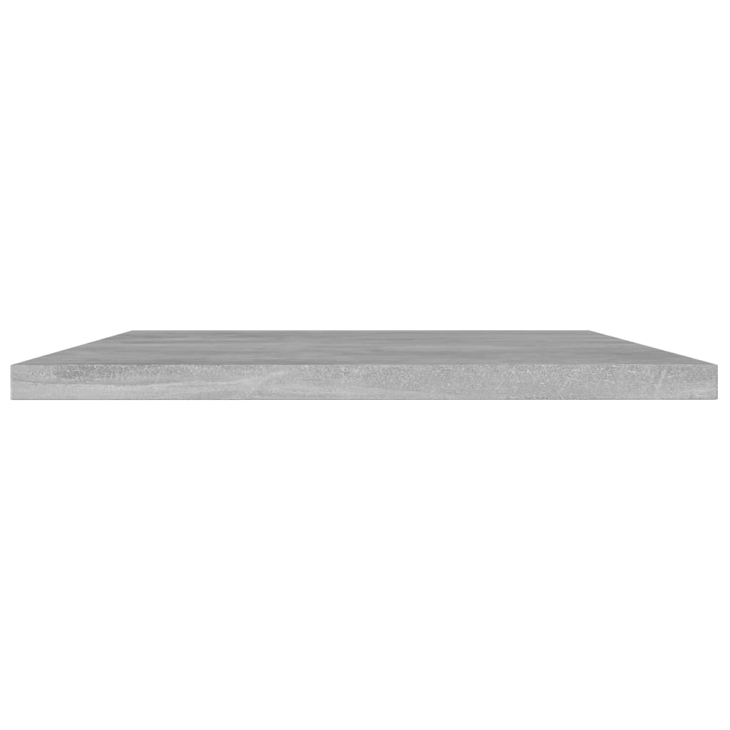 Prateleiras para estante 4 pcs 40x30x1,5cm contraplacado cinza