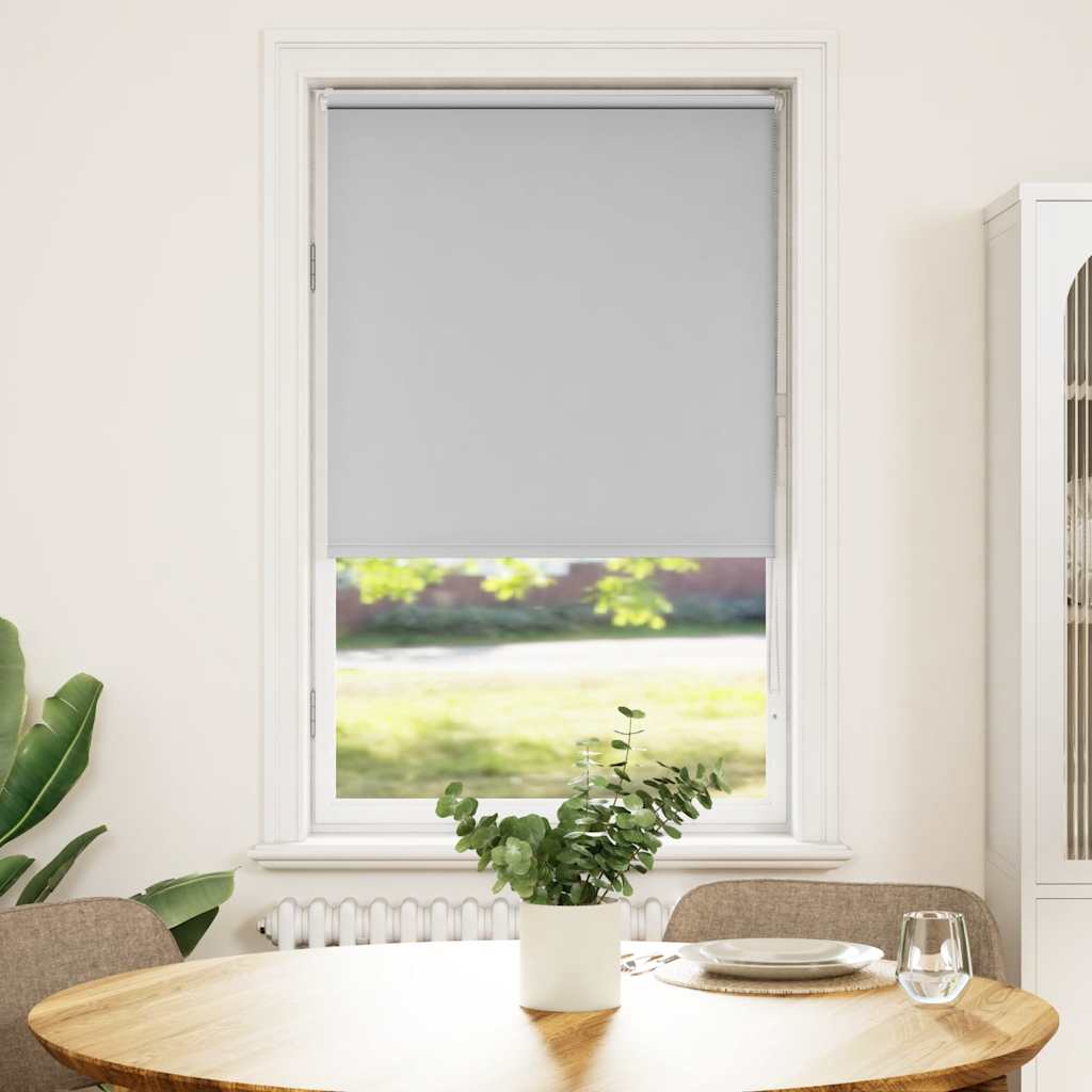 Persiana de enrolar 75x130 cm largura tecido 70,7 cm poliéster