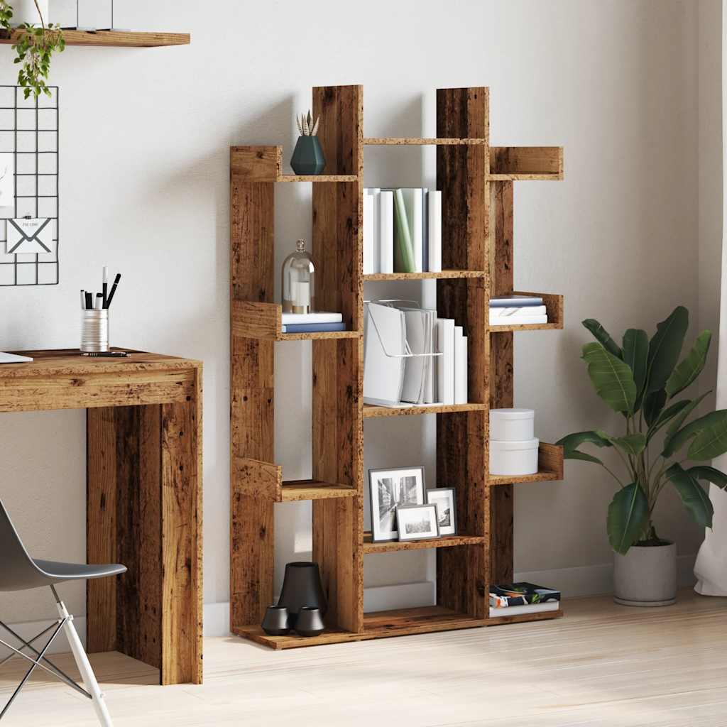 Armário livros madeira antiga 86x25,5x140 cm madeira trabalhada