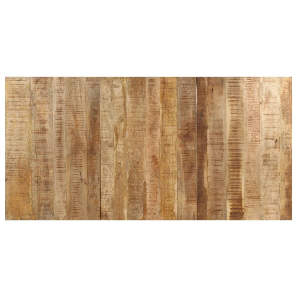 Mesa de jantar 200x100x76 cm madeira de mangueira áspera