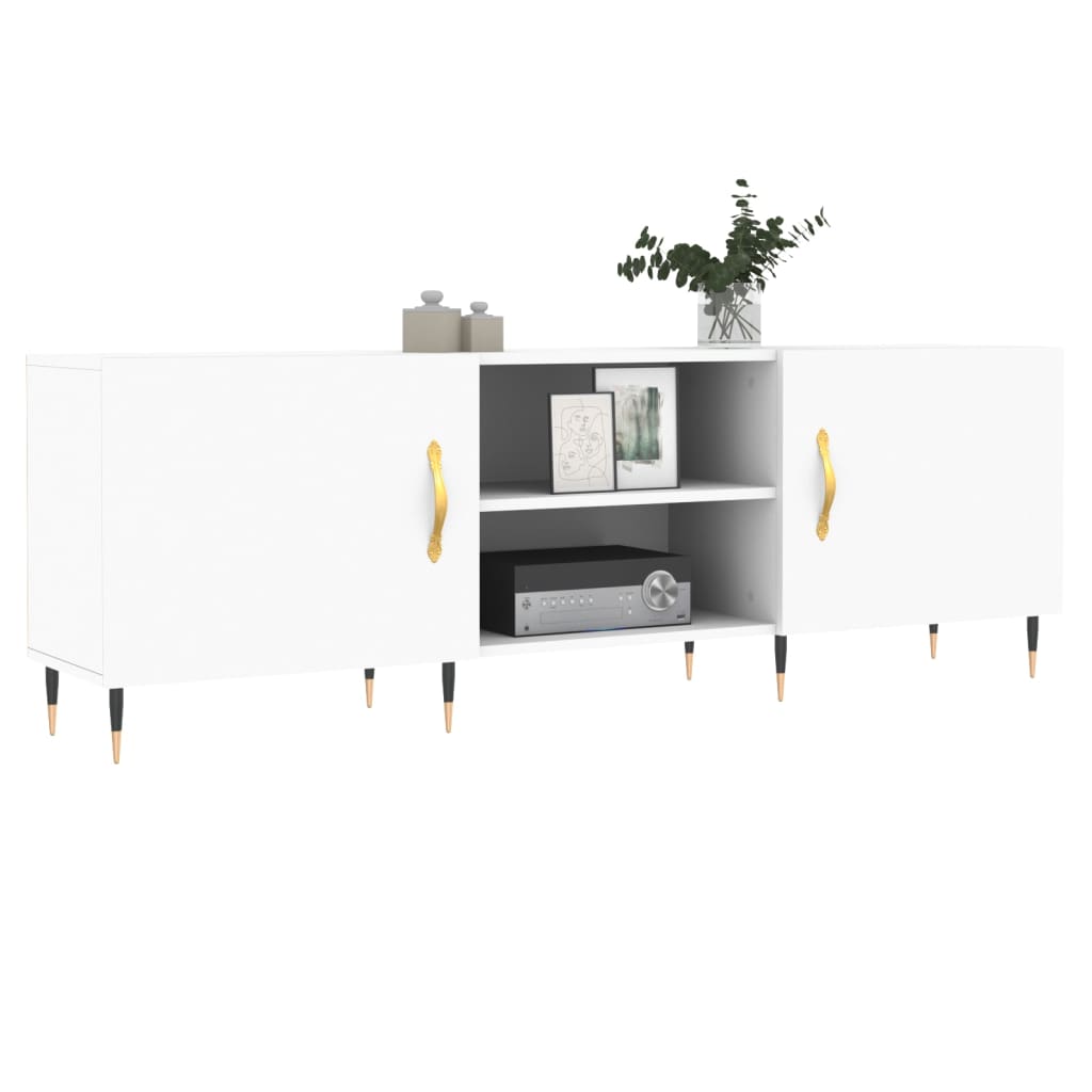 Móvel para TV 150x30x50 cm derivados de madeira branco