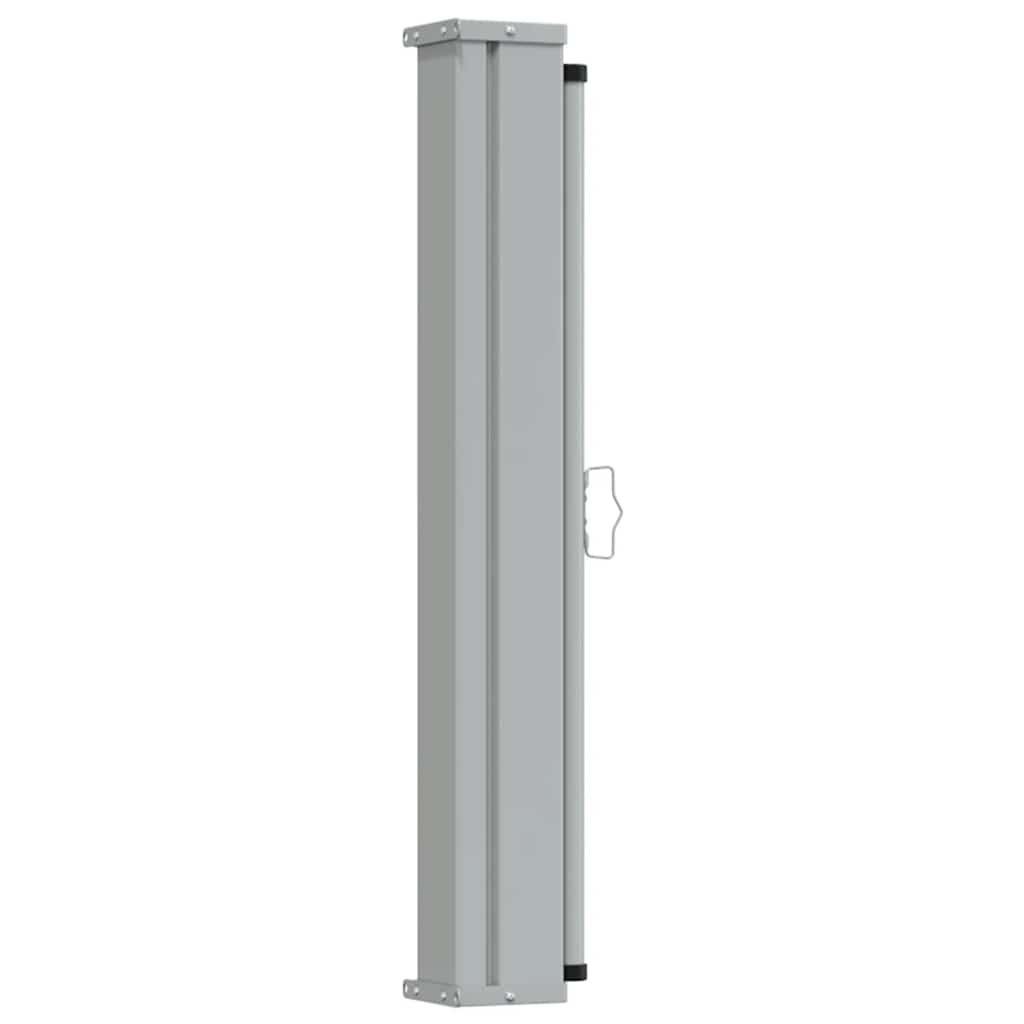 Toldo lateral retrátil para pátio 100x300 cm vermelho
