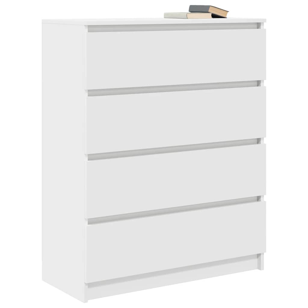Aparador 80x35x99 cm derivados de madeira branco