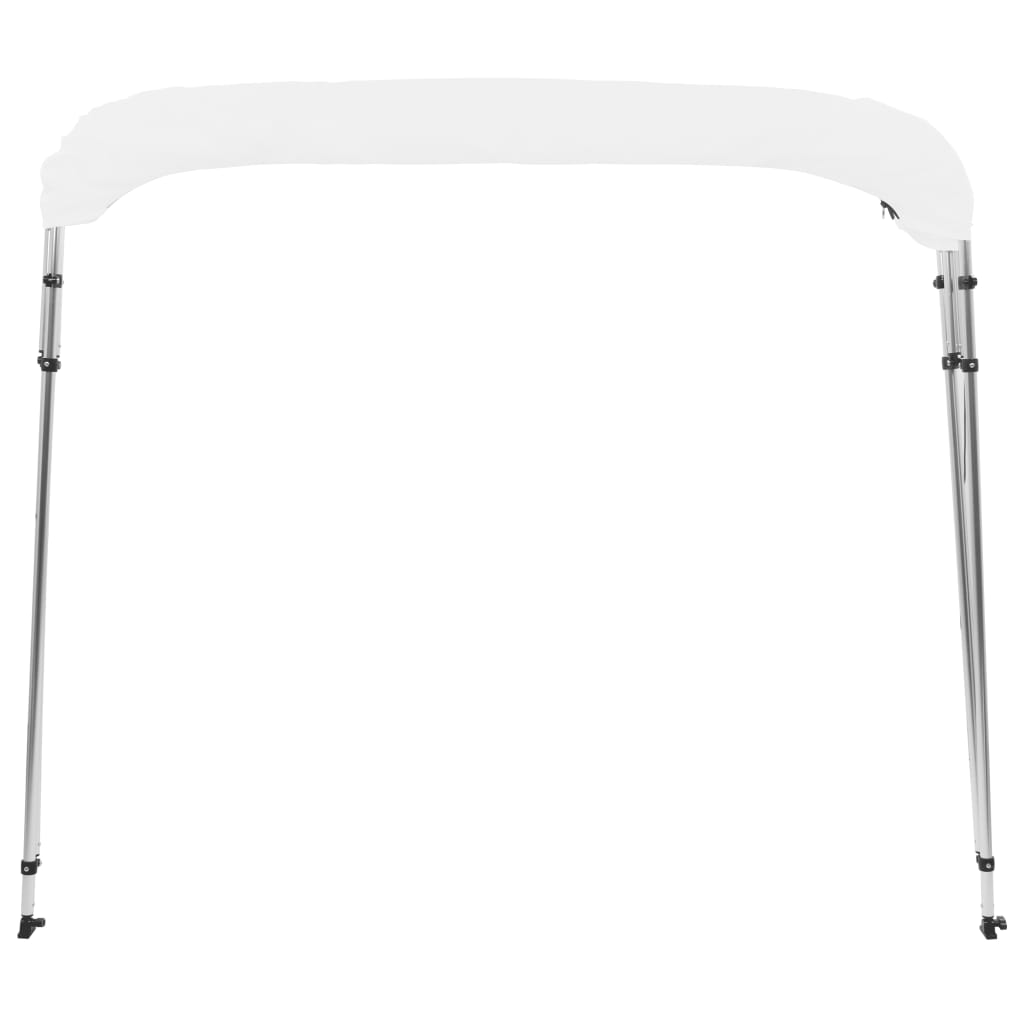 Toldo em 4 arcos bimini 243x196x137 cm branco