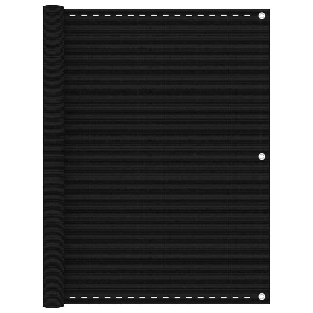 Tela de varanda 120x600 cm pead preto
