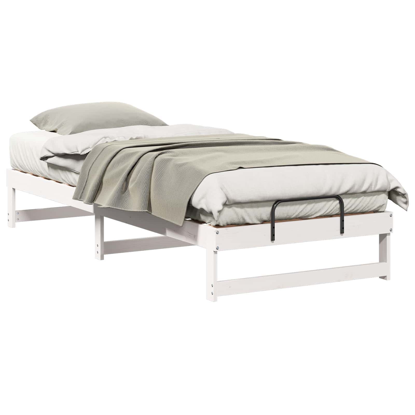 Estrutura da cama branco 100 x 220 cm