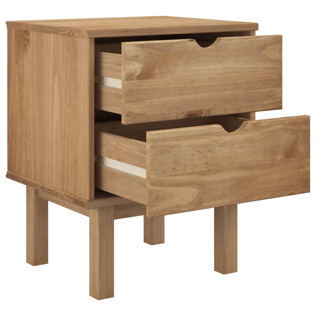 Mesa de cabeceira otta 45x39x57 cm pinho maciço