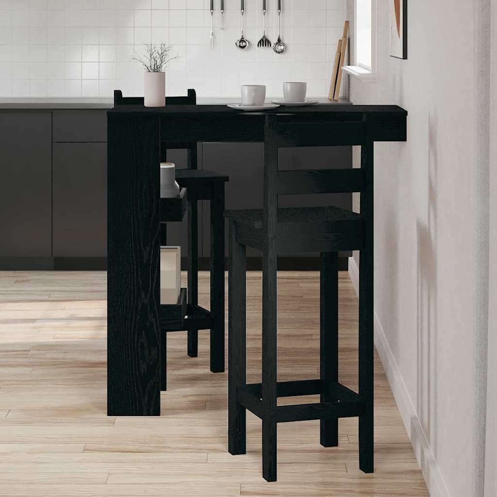 Mesa de bar de parede 102 x 45 x 103,5 cm derivados de madeira