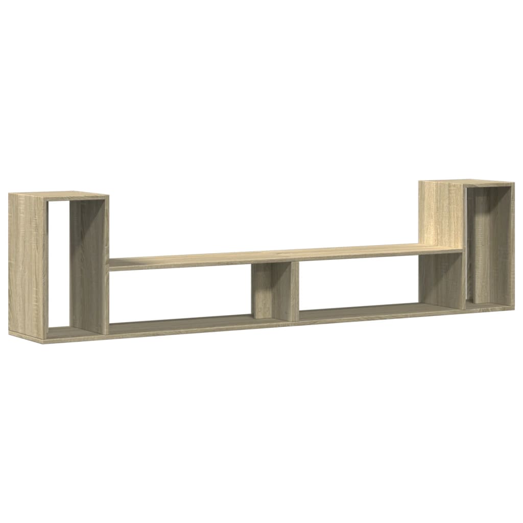 Móveis TV 2 pcs 100x30x50 cm derivados madeira carvalho sonoma
