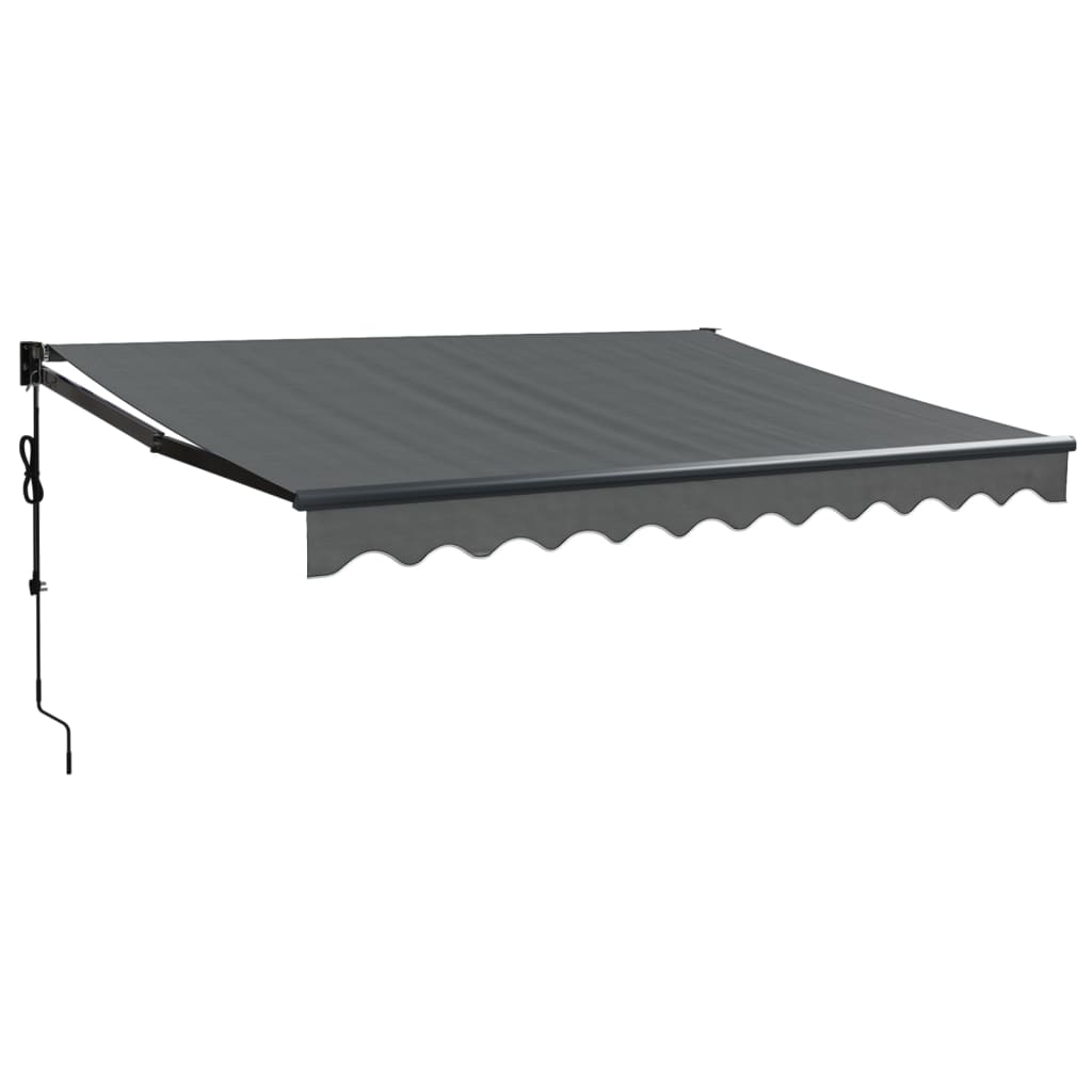 Toldo retrátil automático 3x2,5 m antracite