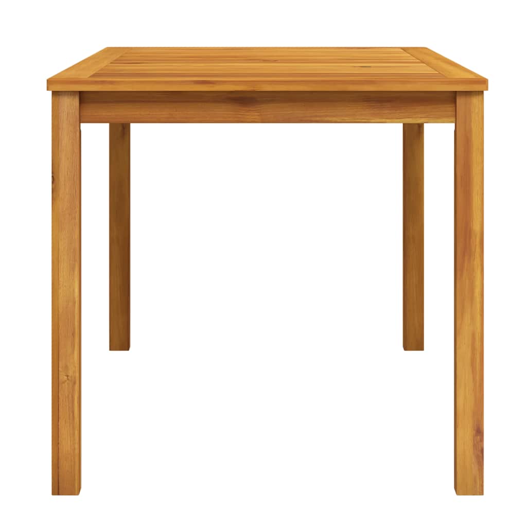 Mesa de jardim 140x80x74 cm madeira de acácia maciça