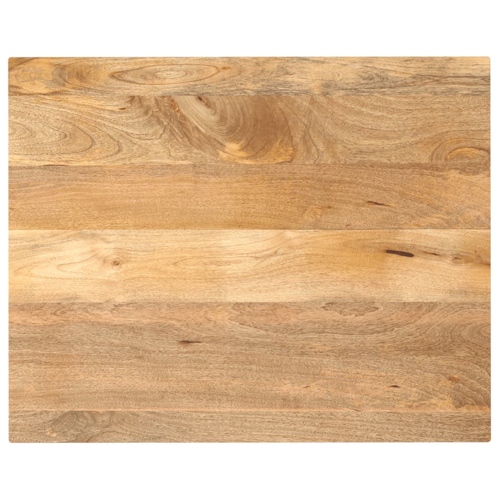 Tampo de mesa retangular 90x80x2,5 cm mangueira maciça