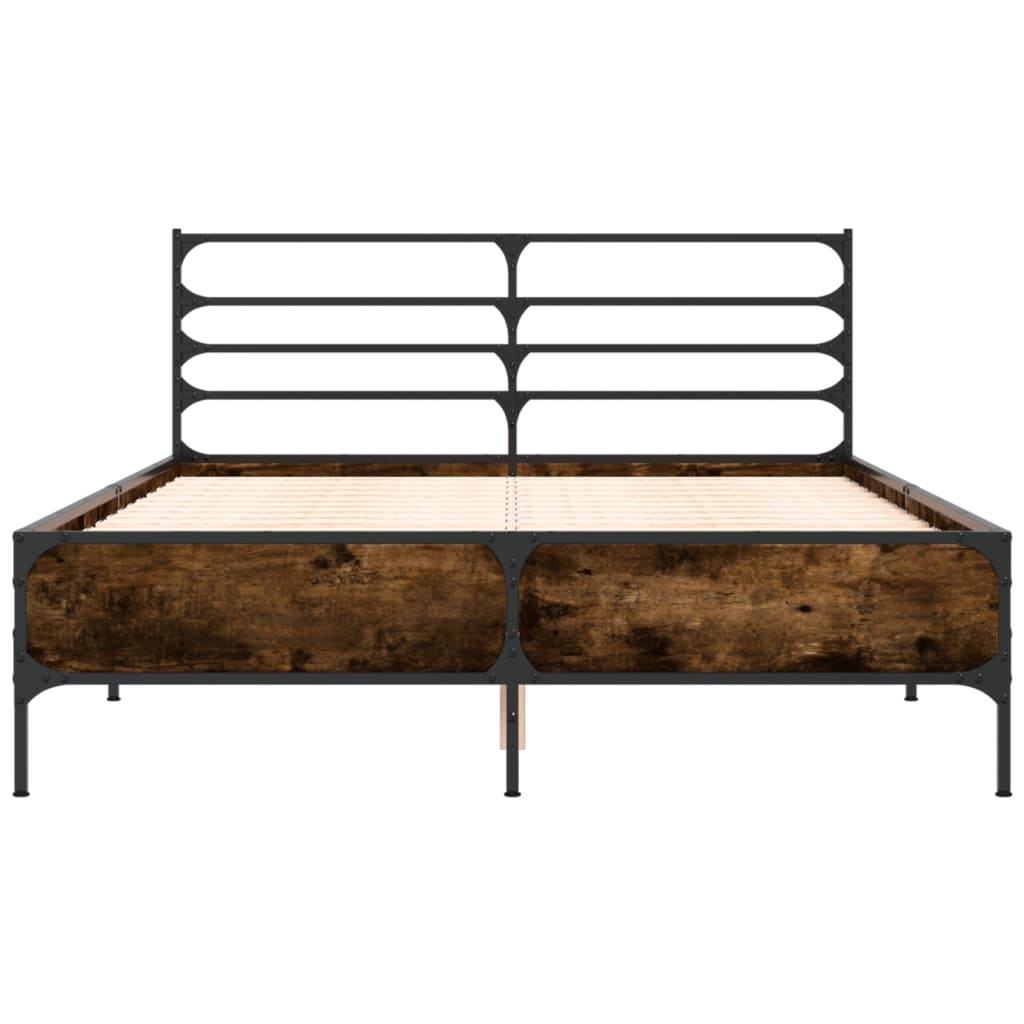 Estrutura cama 120x190 cm derivados de madeira/metal
