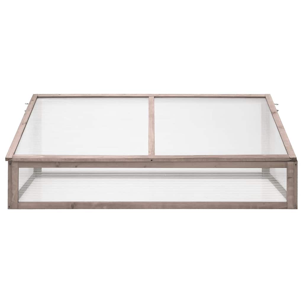 Estufa 110x56x39 cm madeira de abeto cinzento