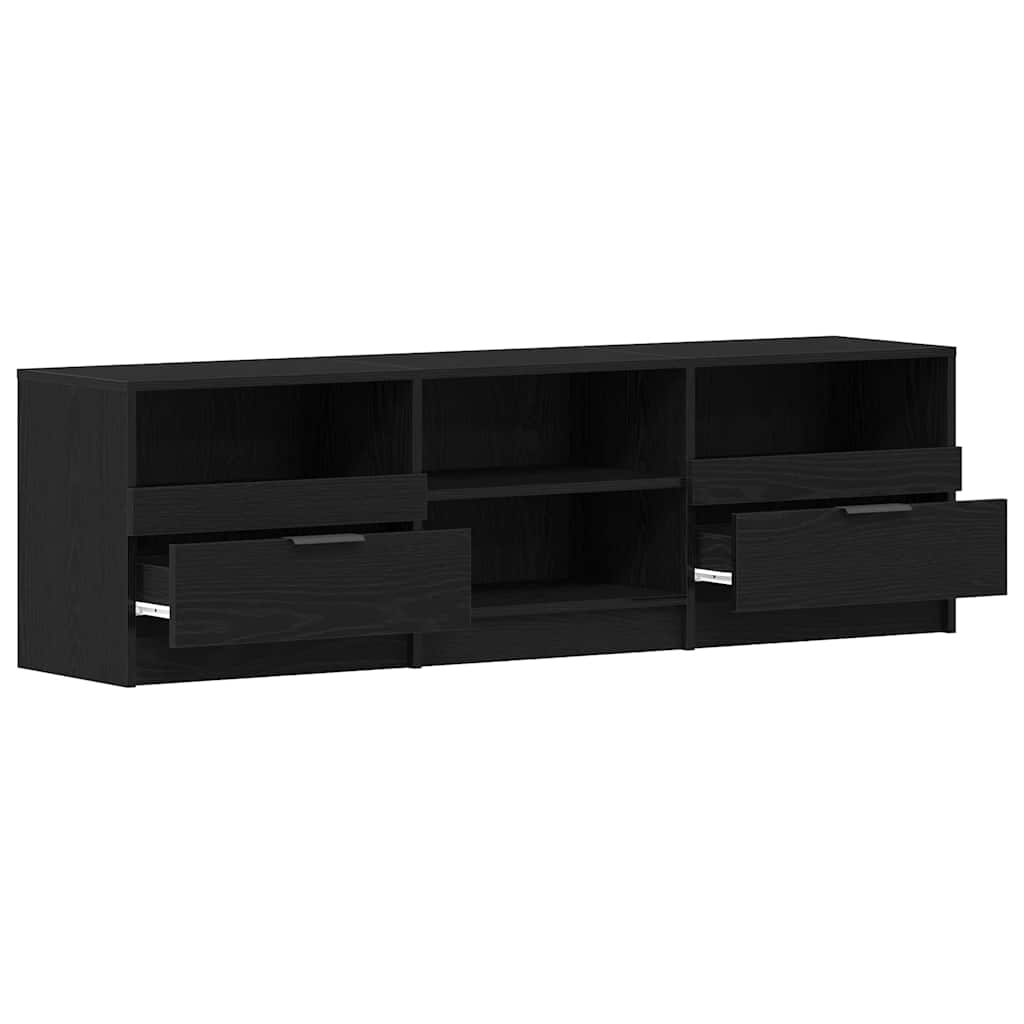 Gabinete para TV 150 x 33,5 x 45 cm carvalho preto