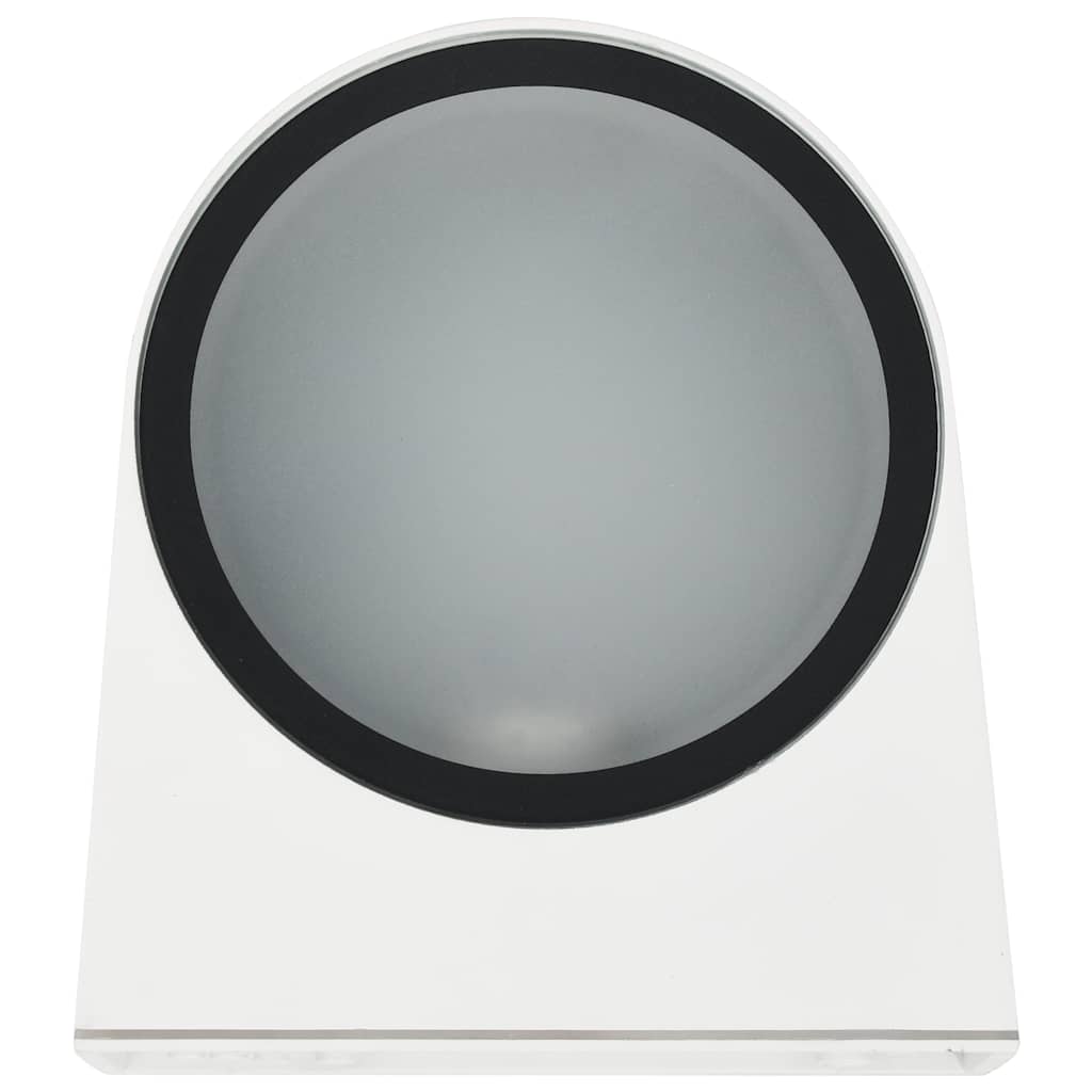 Candeeiros de parede para exterior redondos 2 pcs 11 w branco