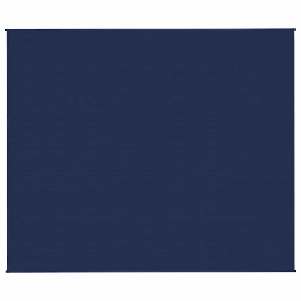 Manta pesada 11 kg 220x260 cm tecido azul