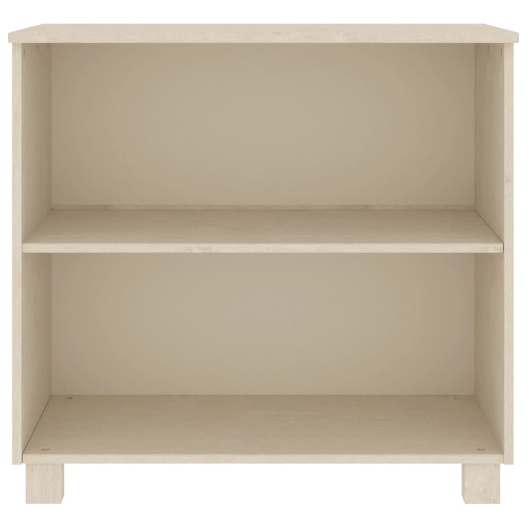 Aparador hamar 85x35x80 cm pinho maciço castanho-mel