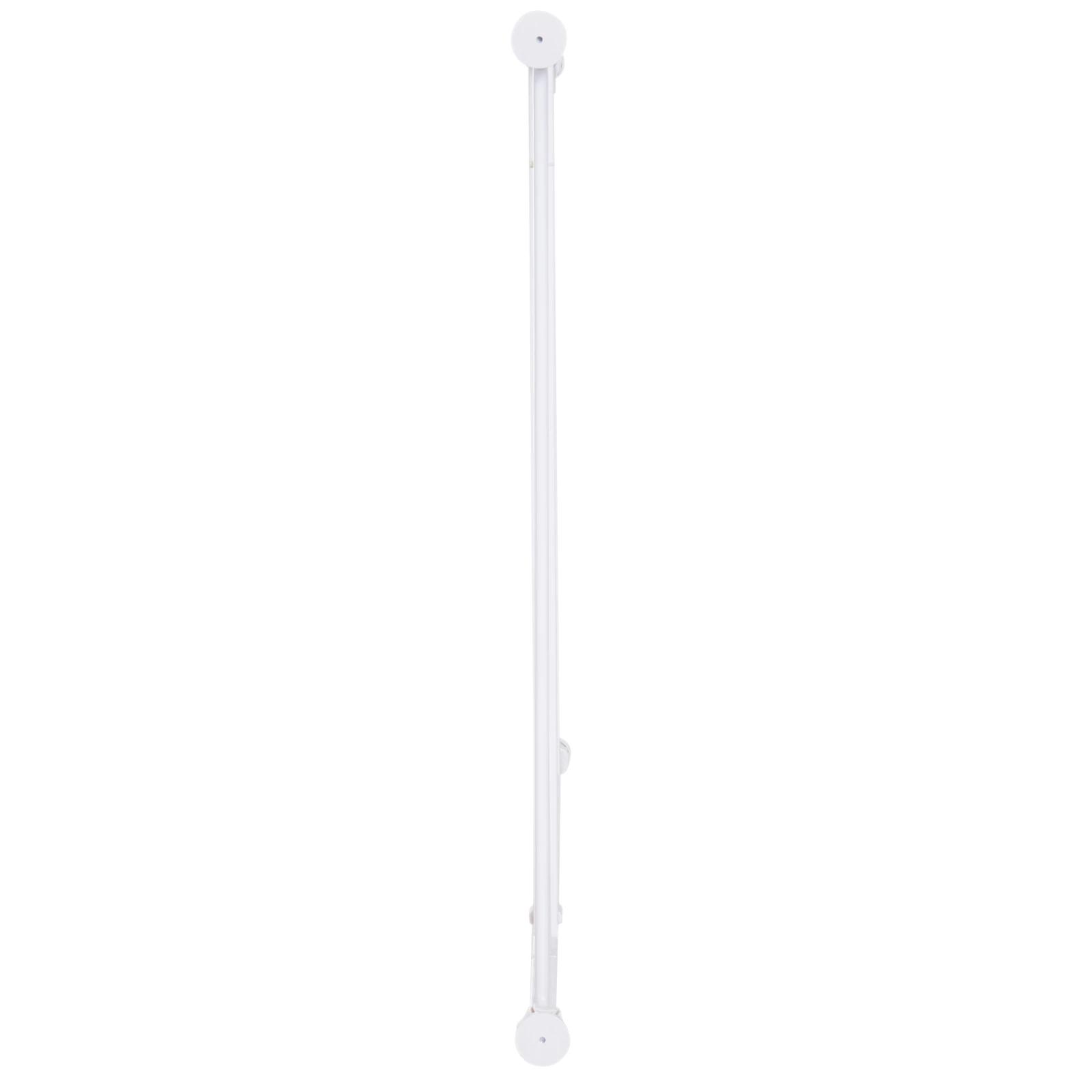 Barreira de segurança para animais de estimação extensível para escadas e portas barreira de segurança para cães 76-107x76 cm branco