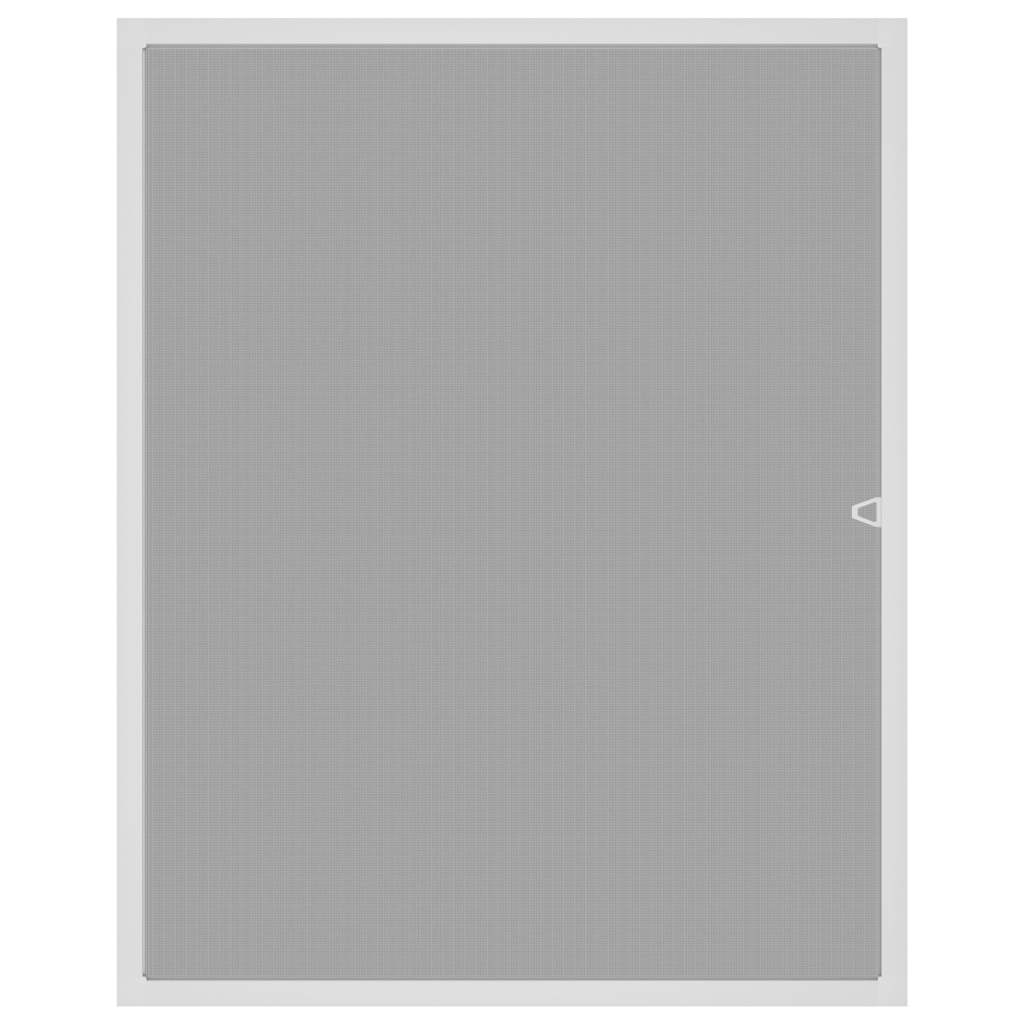 Tela anti-insetos para janelas 100x120 cm branco