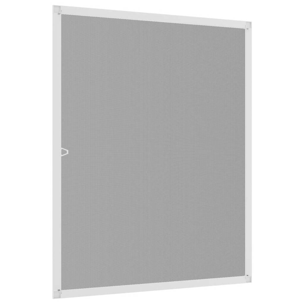 Tela anti-insetos para janelas 100x120 cm branco