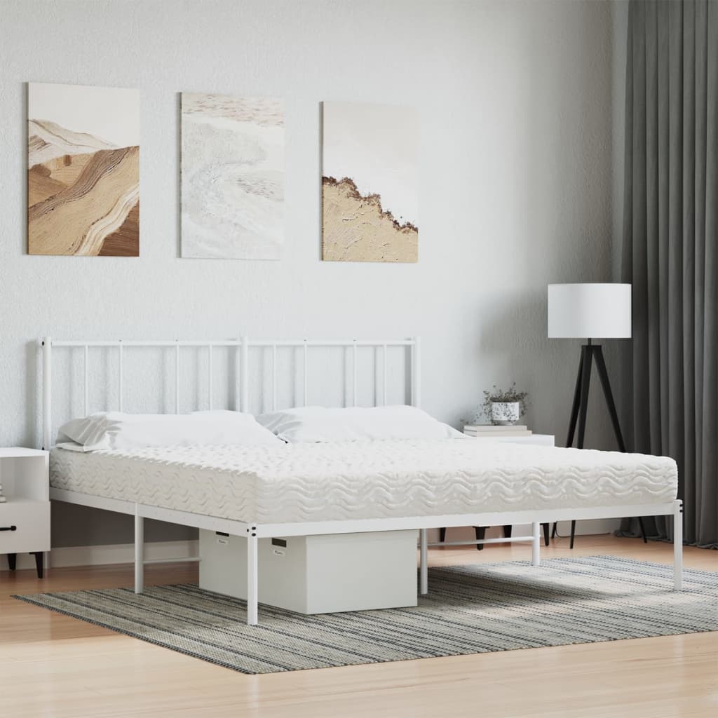 Colchão de espuma 180x200 cm dureza h2 h3 branco