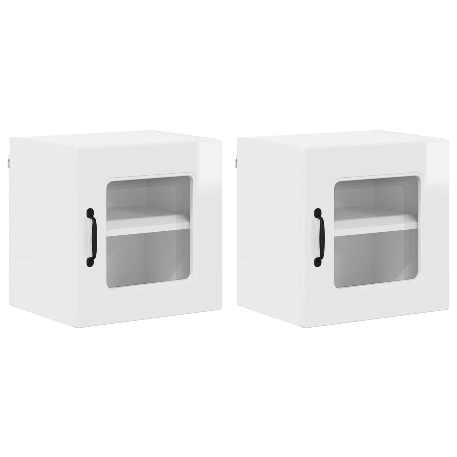 Painel de lava-louça kalmar 2 unid. branco brilhante