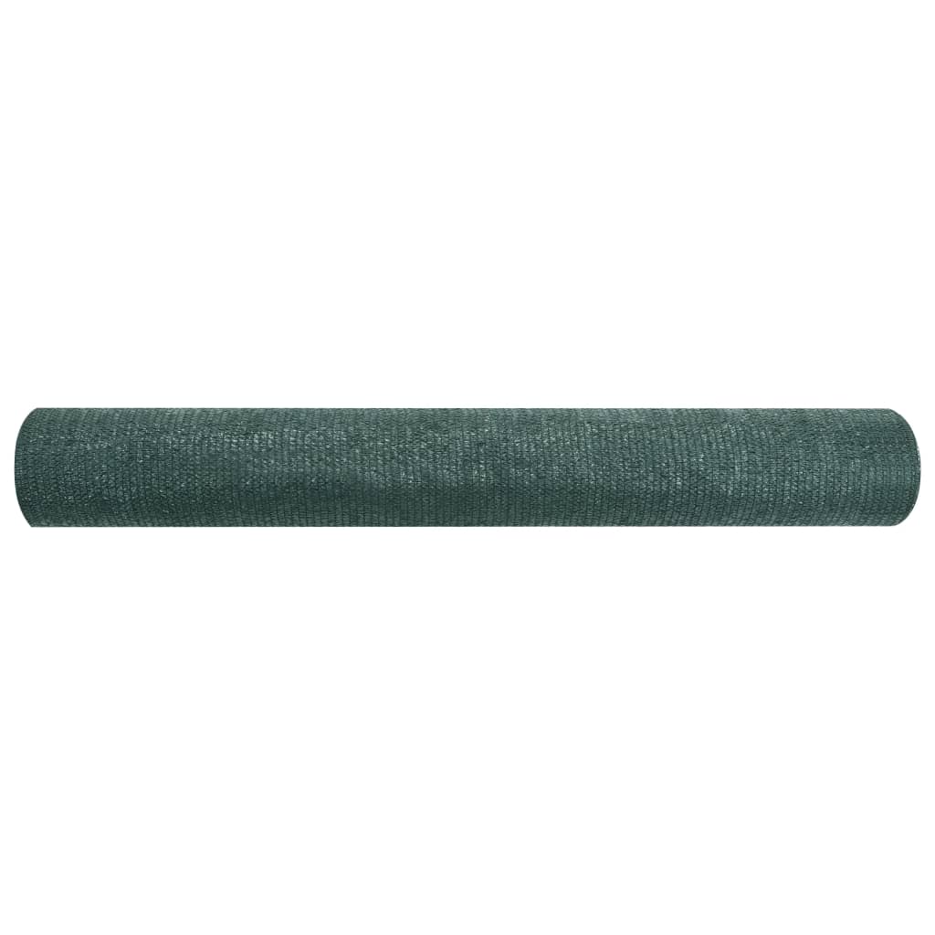 Rede de ocultação para privacidade pead 75 g/m² 1,2x10 m verde