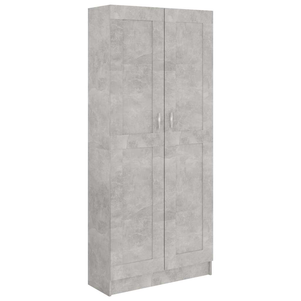 Estante 82,5x30,5x185,5 cm derivados de madeira cinza cimento