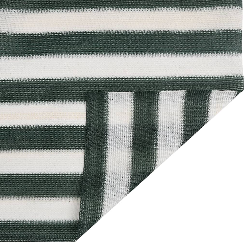Rede ocultação p/ privacidade pead 150g/m² 1,5x10m verde branco