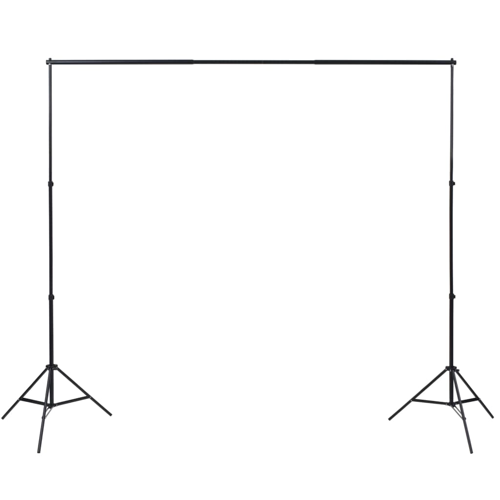 Kit de estúdio fotográfico com fundo e conjunto de iluminação