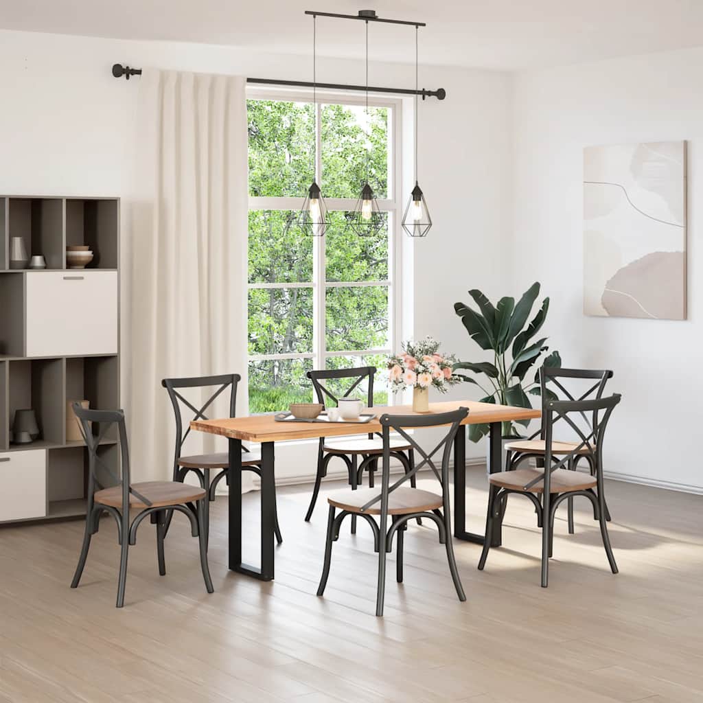 Pés de mesa de console em forma de u, 2 peças, preto, 38x(72-73) cm, aço