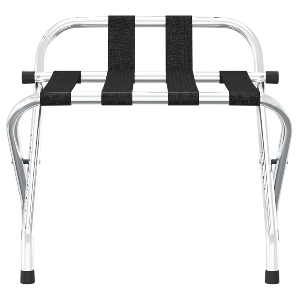Porta-bagagens com encosto prateado 56x39x52cm