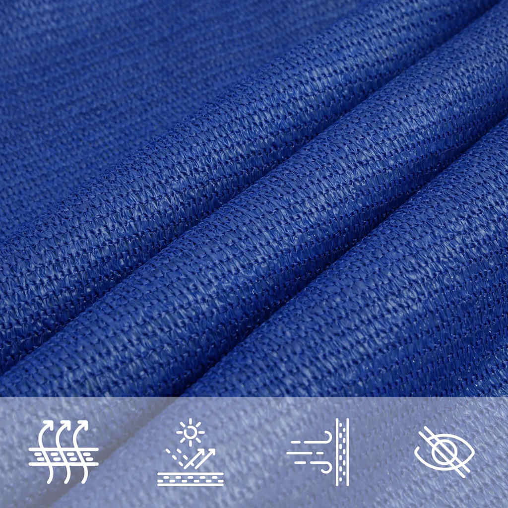 Para-sol estilo vela 160 g/m² 2x2,5m pead azul