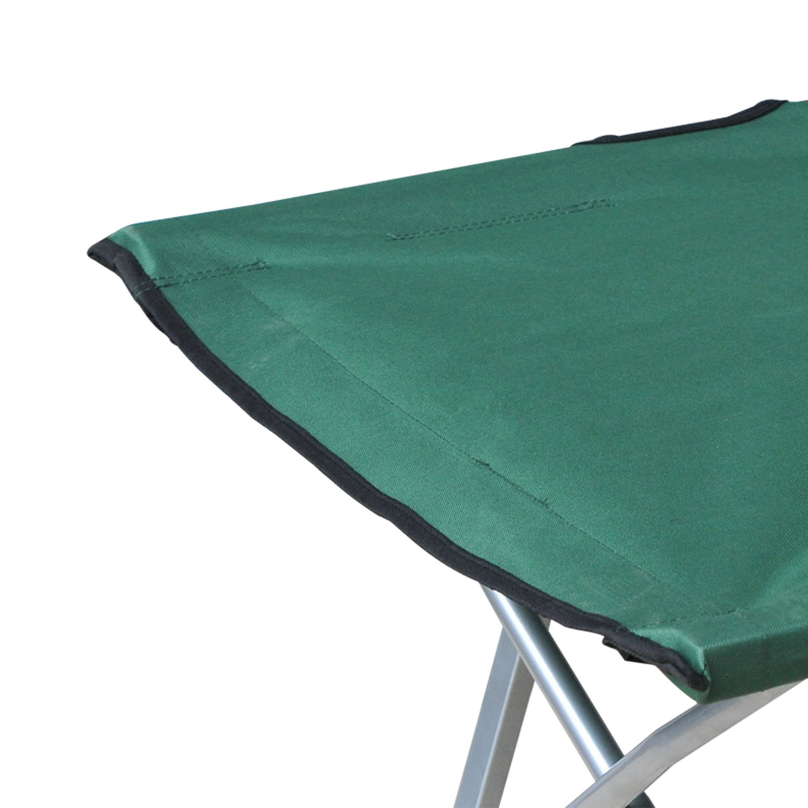 Cama Dobrável de Campismo em Tela Oxford 600D com Estrutura Metálica Suporta até 136 kg para Praia e Caminhadas 193x64x40 cm Ver