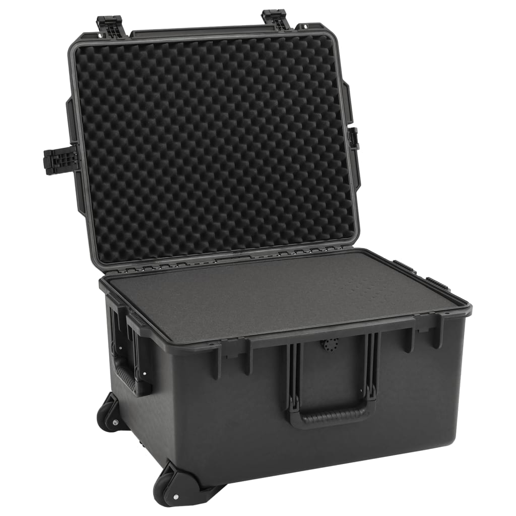 Mala de viagem portátil 62,5x49,5x37 cm PP preto