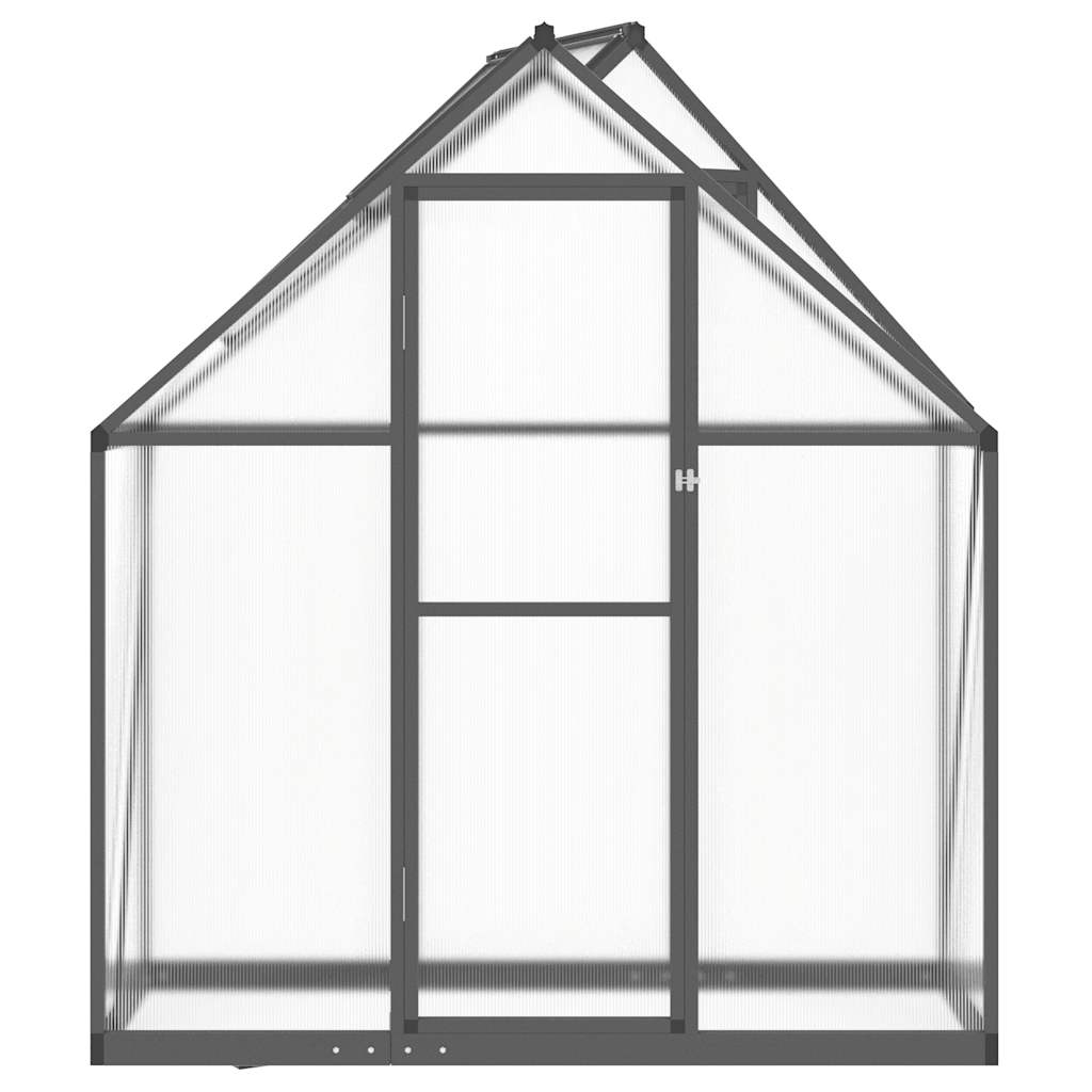 Estufa com estrutura de base 169x58x195 cm alumínio antracite