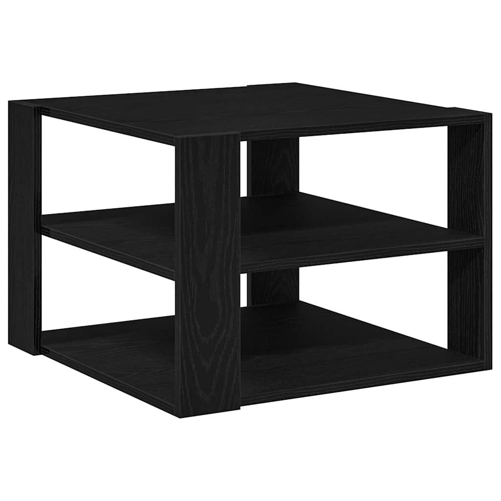Mesa de centro carvalho preto 58 x 58 x 40 cm