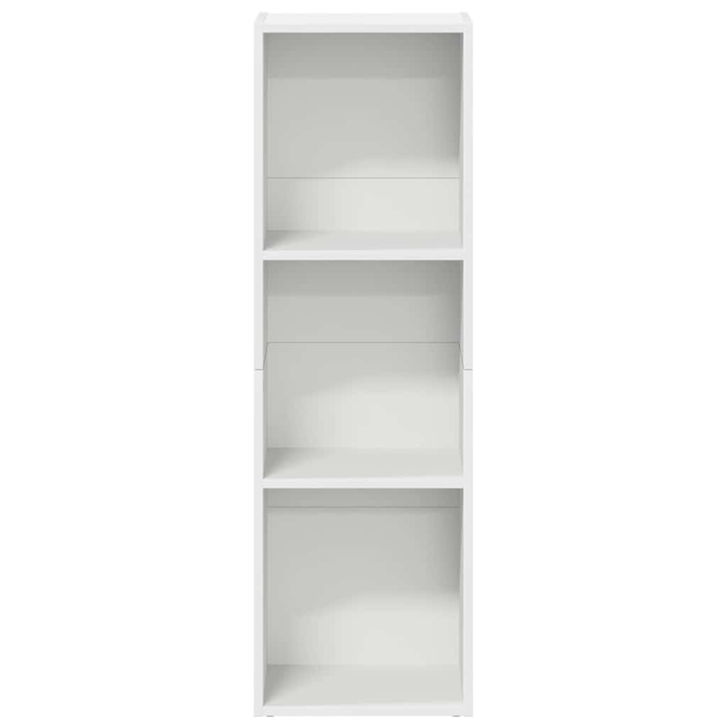 Estante/móvel de TV 36x30x114 cm derivados de madeira branco