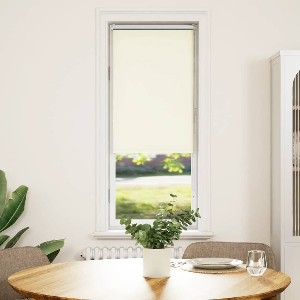 Persiana de enrolar 60x130 cm largura tecido 55,7 cm poliéster