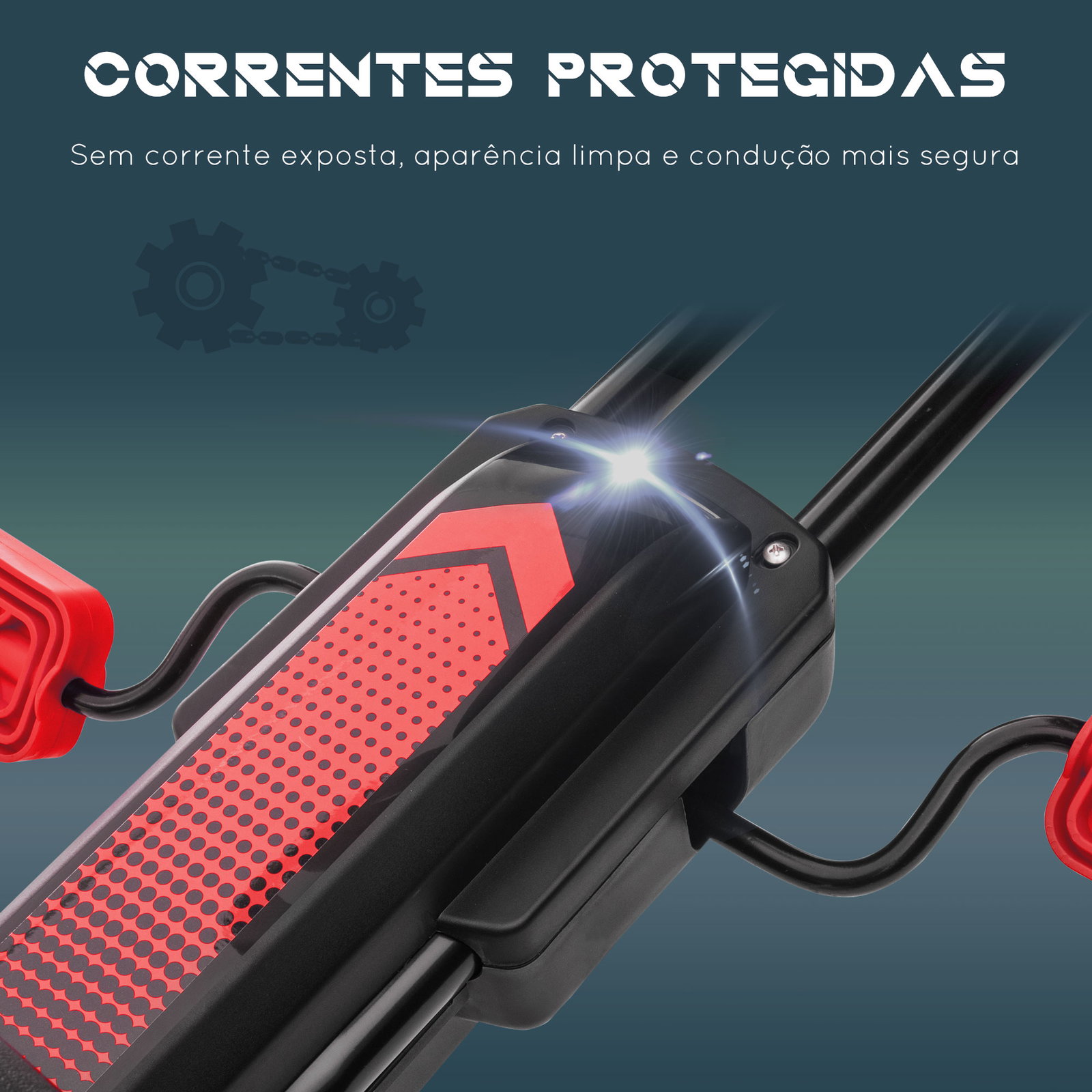 Kart a pedais para crianças 5-12 anos com assento ajustável pneus insufláveis amortecimento e travão de mão 121x58x61cm vermelho