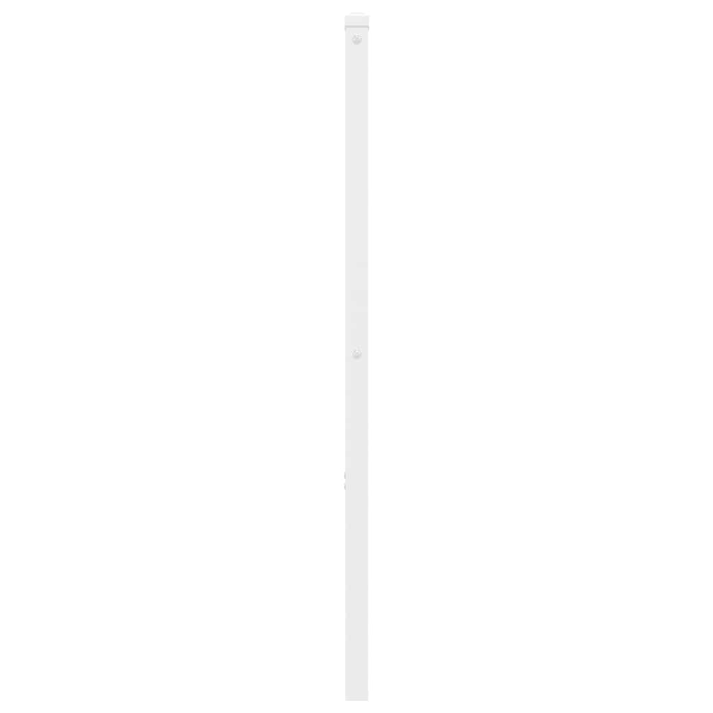 Cabeceira de substituição 200 cm metal branco