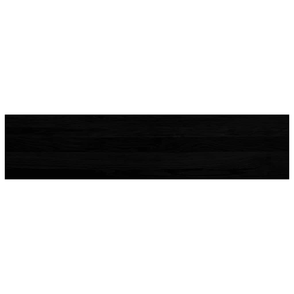 Tapetes de escada 20 pcs 110x30x2 cm carvalho castanho-preto