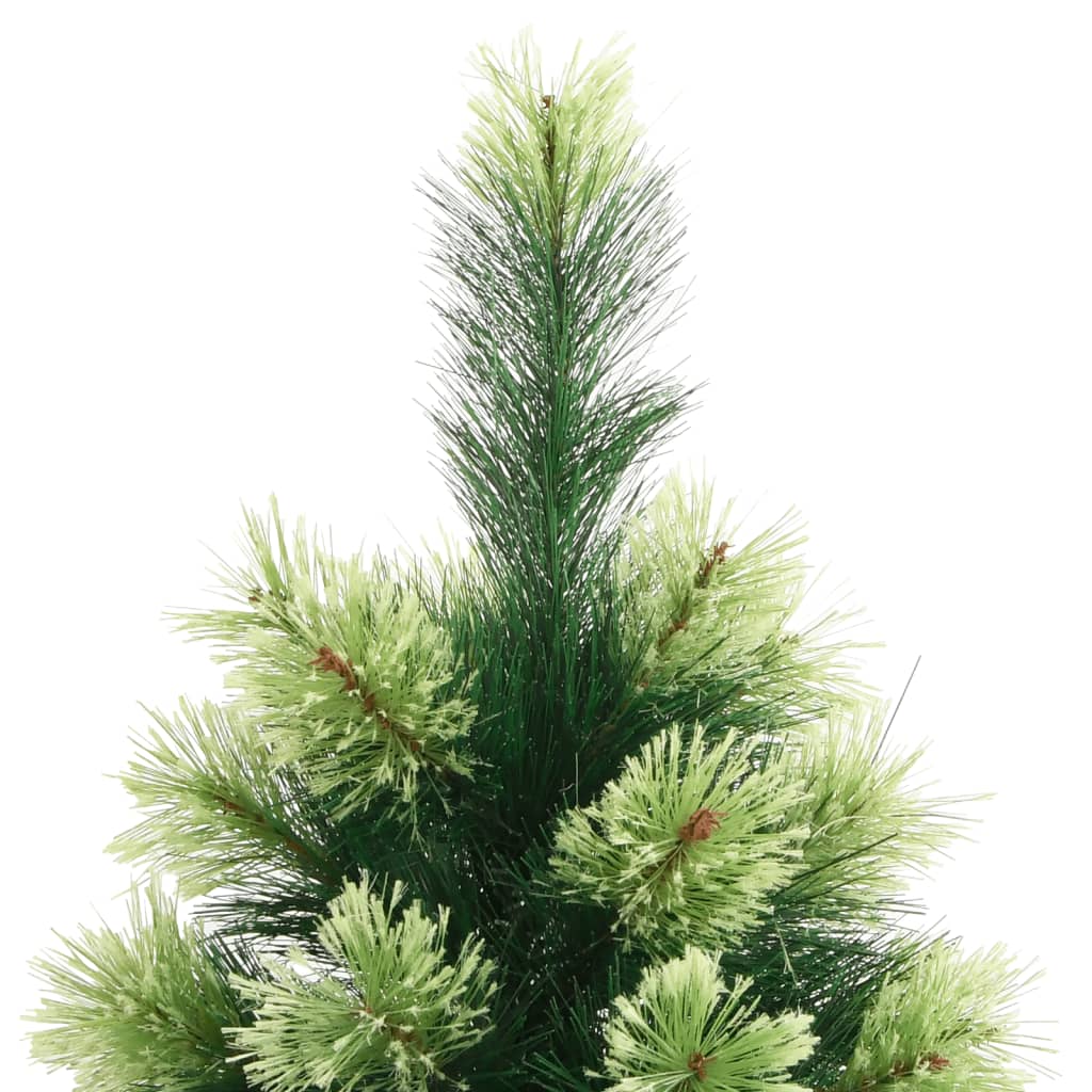 Árvore de natal artificial articulada com suporte 180 cm