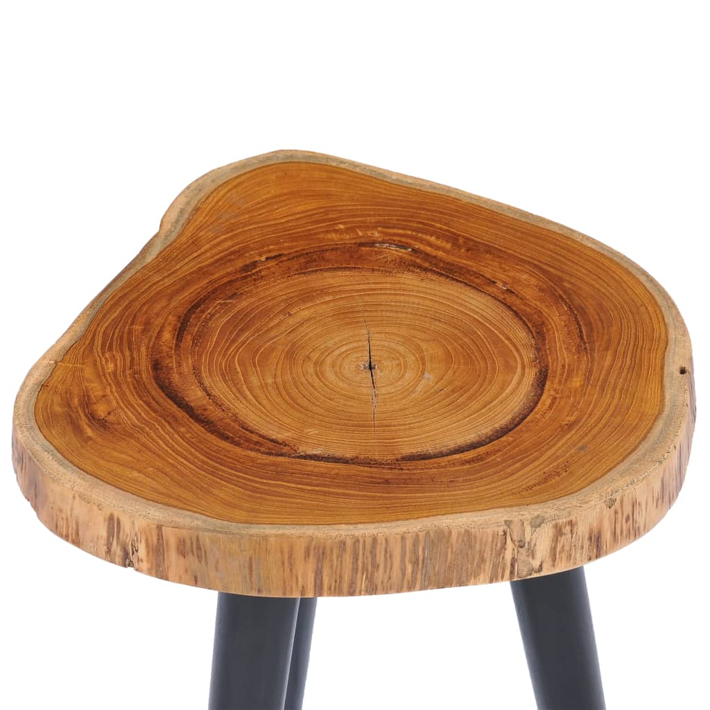 Mesa de centro 40x45 cm madeira de teca maciça
